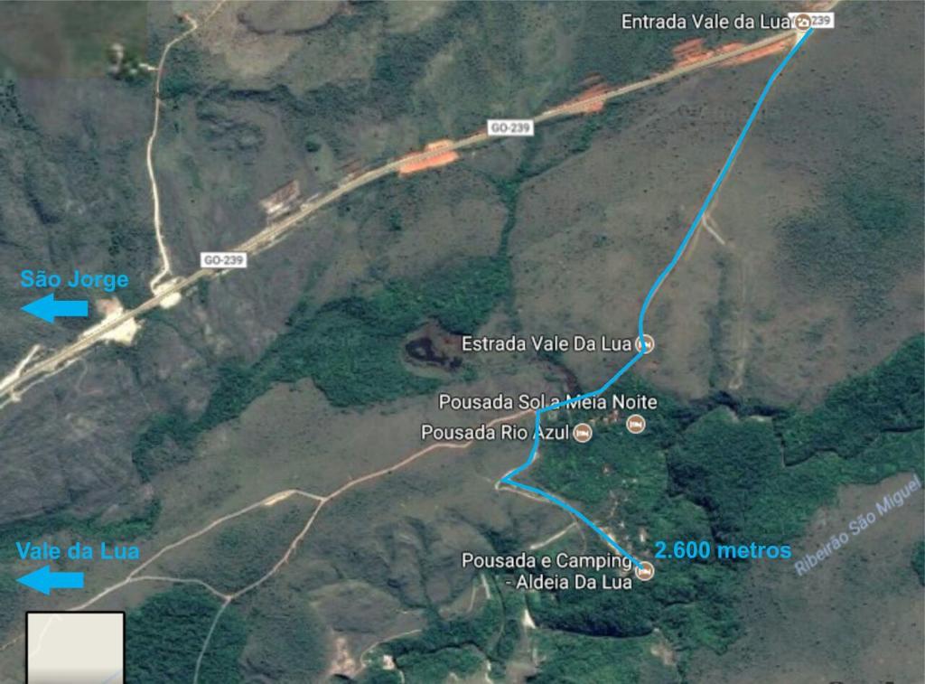 Pousada E Camping Aldeia Da Lua São Jorge Kültér fotó